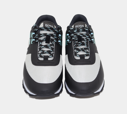 Hugo Boss Parkour Runn Hybrid 50455306060 Trainers Open Grey UK 6-11