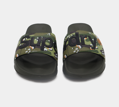 Superdry Classic Pool Slides MF300004A F28 Camo S-XL