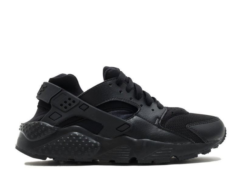 Nike Huarache Run (GS) 654275 016 Trainers Black UK 3
