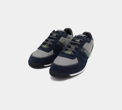 Hugo Boss Glaze Trainer 50407903463 Trainer Navy UK UK 5-11