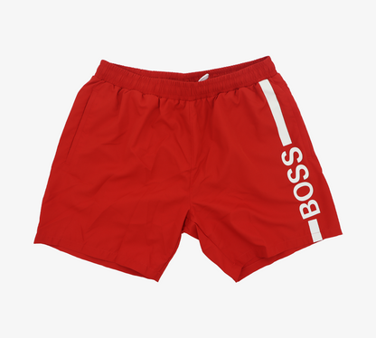 Hugo Boss Dolphin 50437375628 Badeshorts Rot UK M-XXL