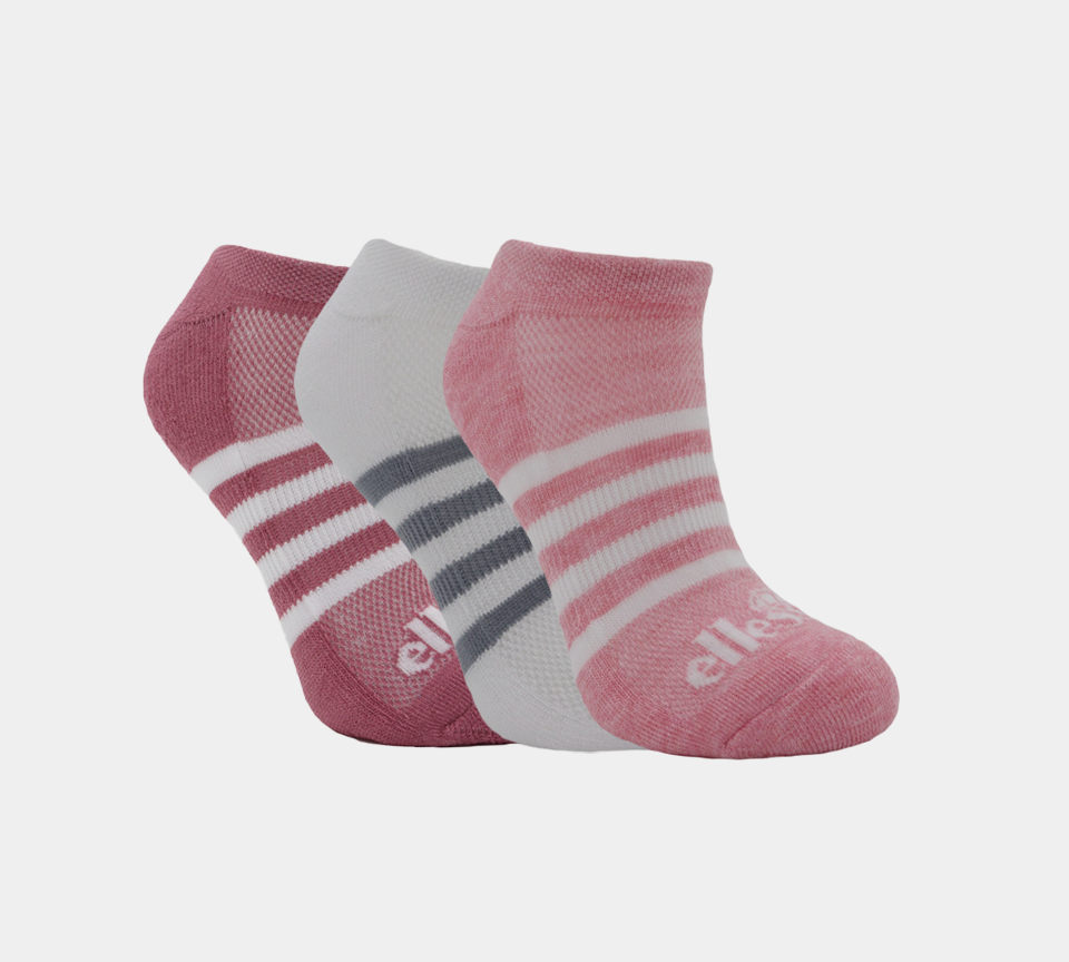 Womens Ellesse LSHEL526STL Socks 3Pairs UK 4-8