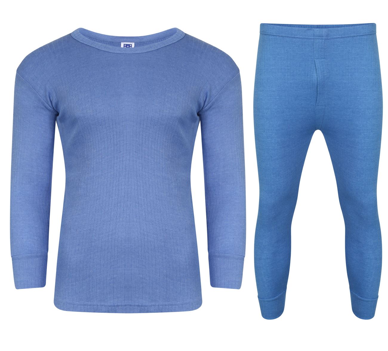 VOLLSTÄNDIGES SET BLAU MIT LANGÄRMELIGEM T-SHIRT 