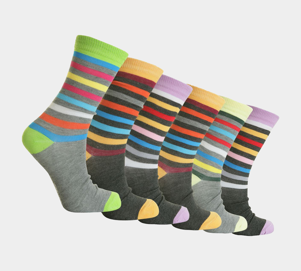 Coloured Design Socks L10529 Smart Suit Work Golf Cotton Blend Socks