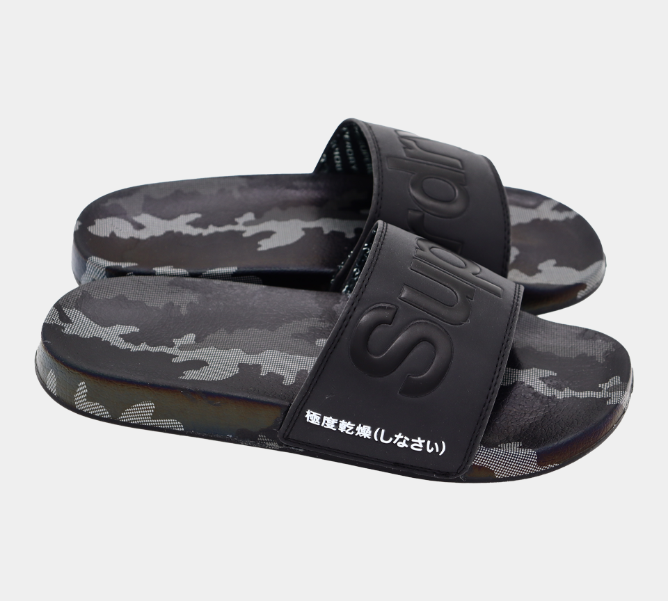Superdry AOP Beach Slides MF3105STX2L Noir/Camo S-XL
