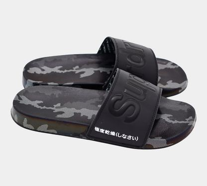 Superdry AOP Beach Slides MF3105STX2L Noir/Camo S-XL