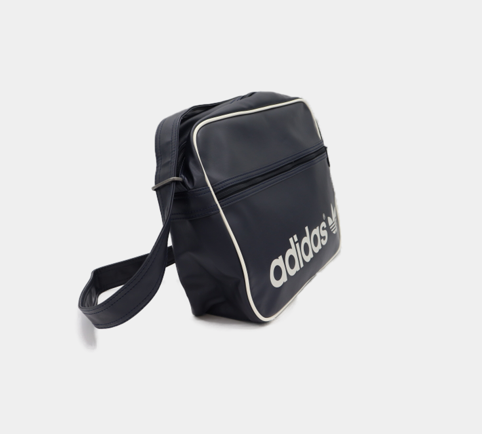 Adidas Originals Retro AC Airliner D82533 Sac de sport avec bandoulière Bleu marine/blanc Taille unique