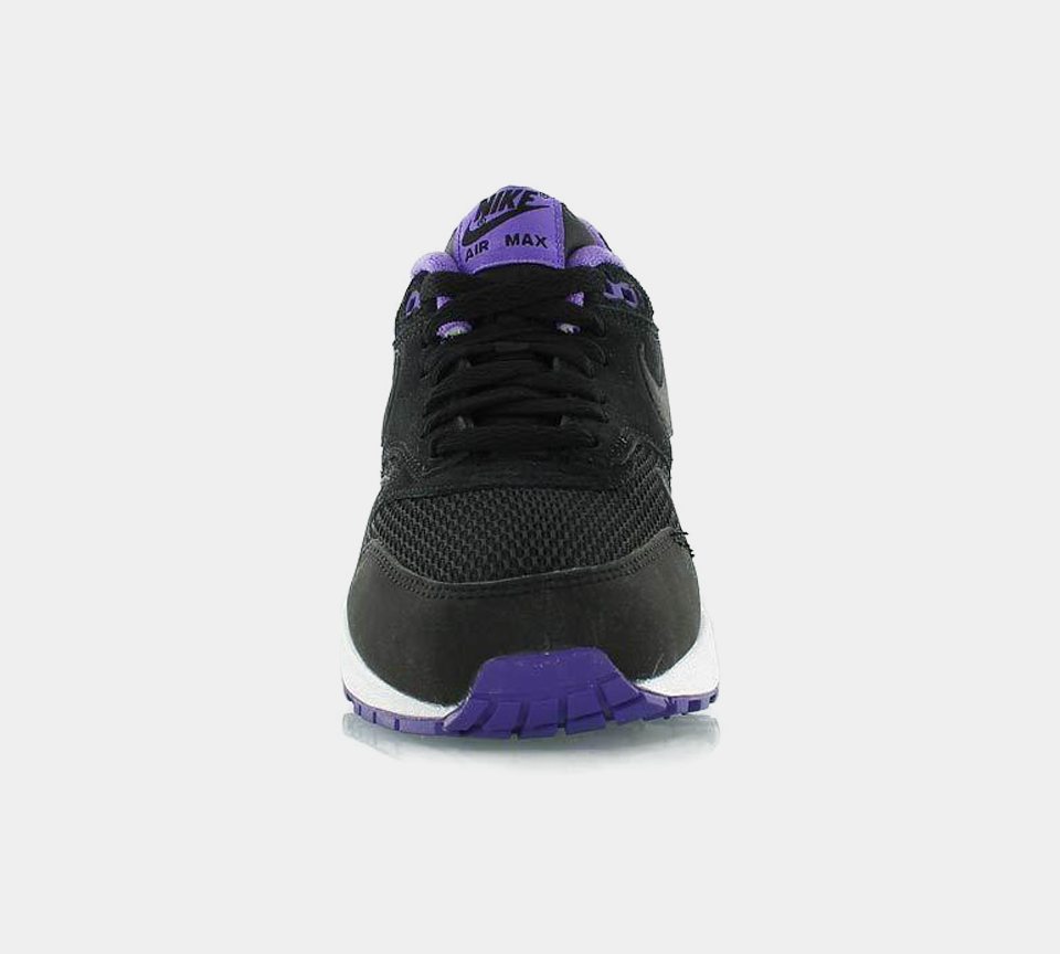 Nike WMNS Air Max 1 Essential Black/Purple Womens UK 3