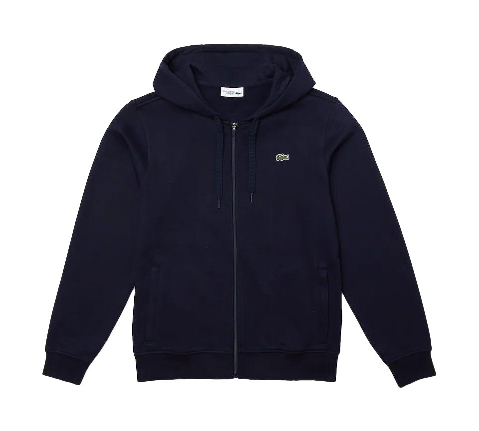 Lacoste Sport Lightweight Bi-Material SH1551 423 Kapuzenpullover Marineblau UK 3-8 (S-3XL)