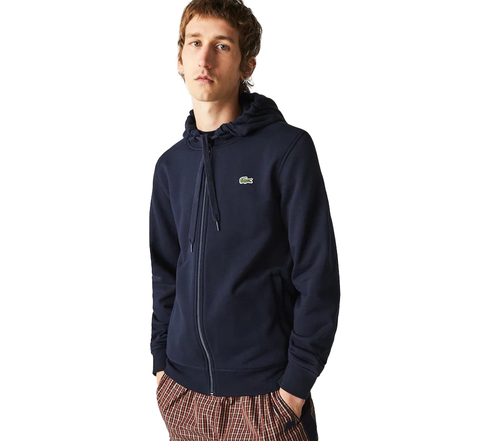 Lacoste Sport Lightweight Bi-Material SH1551 423 Kapuzenpullover Marineblau UK 3-8 (S-3XL)