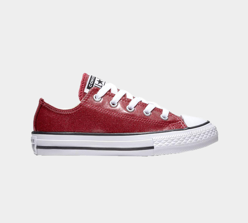 Converse Chuck Taylor All Star Ox Trainers Pink Glitter