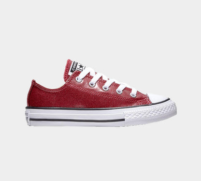Converse Chuck Taylor All Star Ox Trainers Pink Glitter