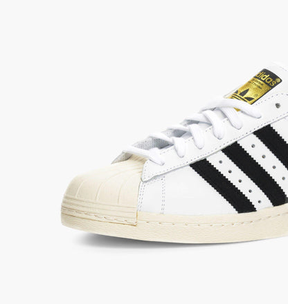 Adidas Superstar 80s G61070 Trainer Weiß/Schwarz/Kreide UK 6,5-11