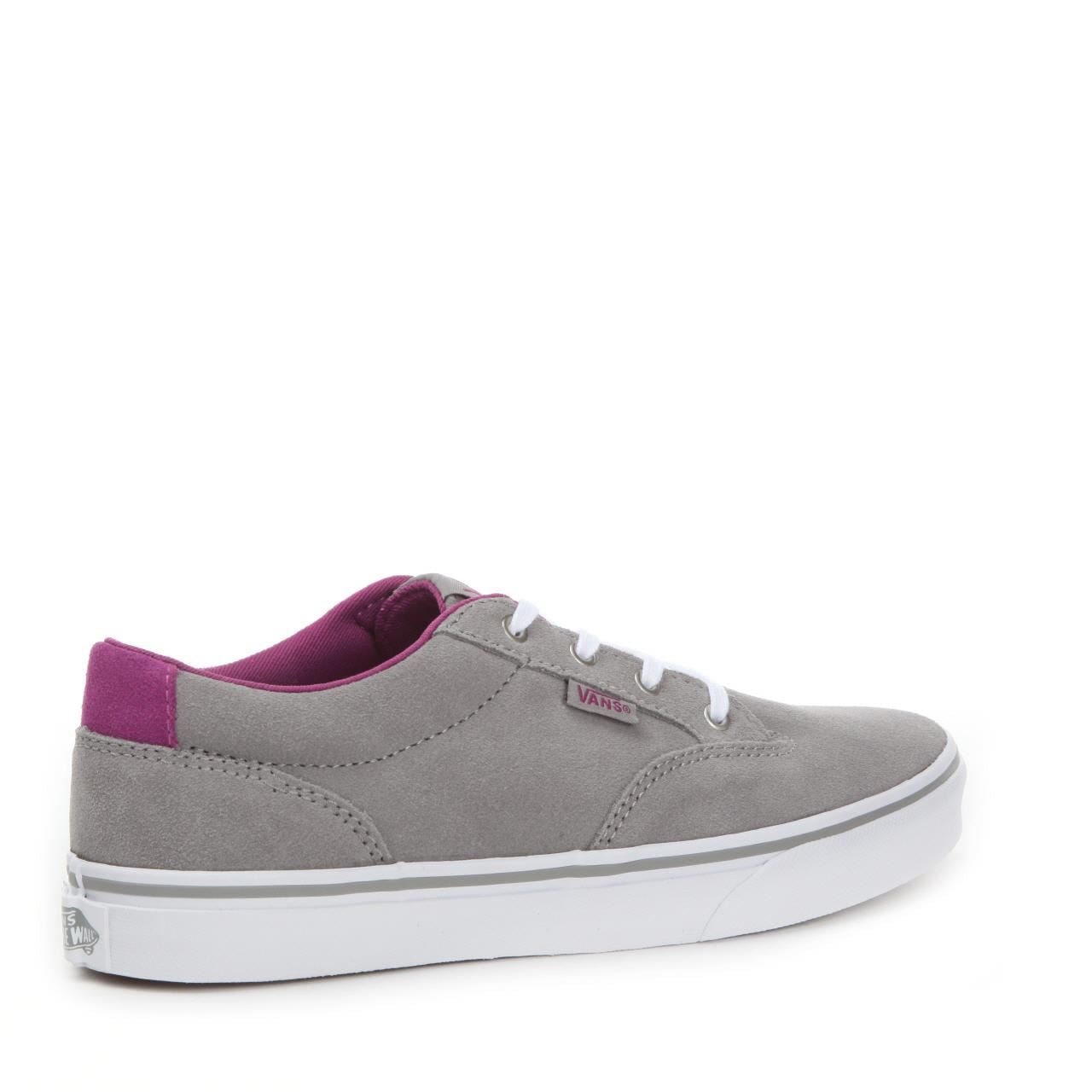 Vans Winston (Suede) Mid Gray/Dp Orchid VVO6GLO Juniors UK 12-5