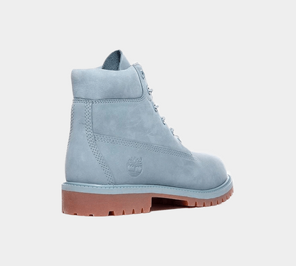 Timberland 6 Inch Premium Boots Shoes Junior Stone Blue A1K4Q UK 3-6.5