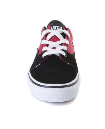 Vans Kress Black/Red Plimsolls VN-0 NLF458 Shoes UK 10-1