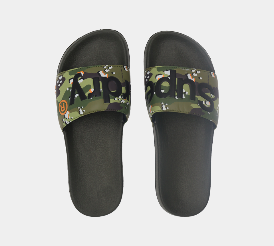 Superdry Classic Pool Slides MF300004A F28 Camo S-XL