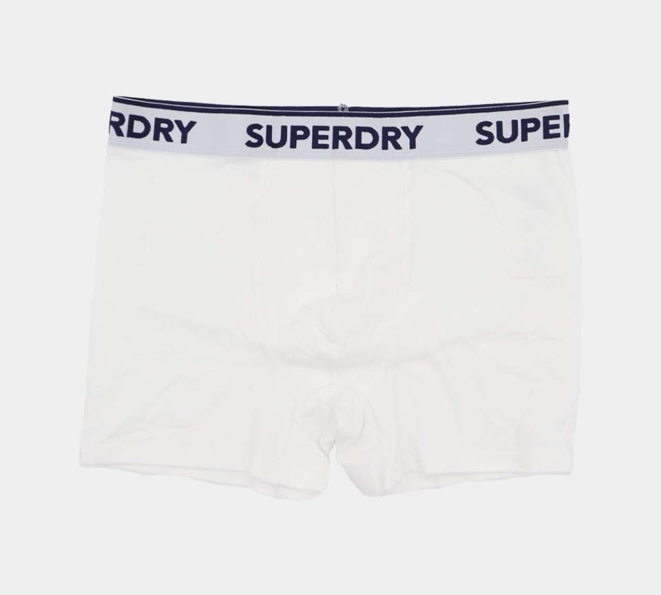 Superdry Organic Cotton Classic M3110082A 4KA Boxershorts im Dreierpack, mehrfarbig, S-XL