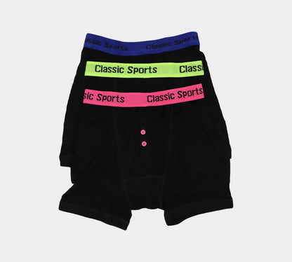 Classic Sports Neon Boxers Shorts