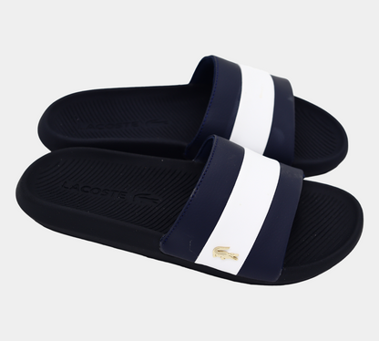 Lacoste Slide Croco 120 3 US CMA 7-39CMA0061092 MARINE / BLANC UK 6