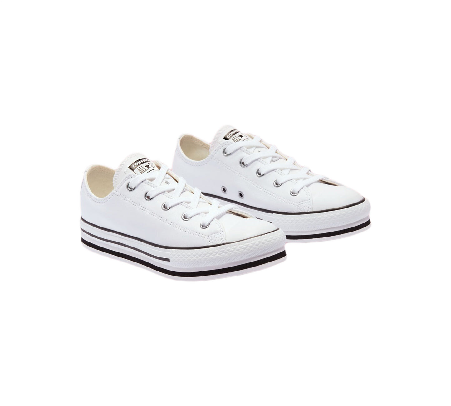 Converse Leather EVA Platform Chuck Taylor Junior All Star Shoes