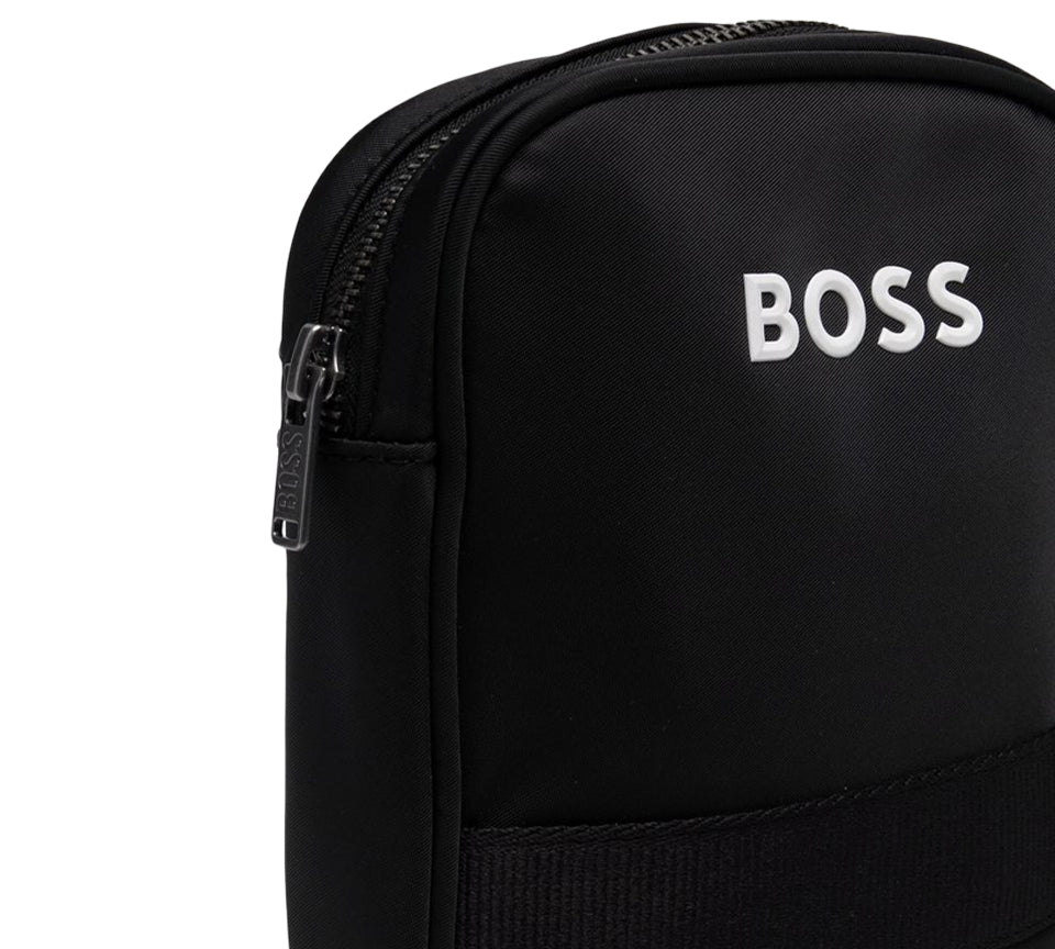 Hugo Boss Logo-Embossed Shoulder Bag