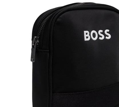 Hugo Boss Logo-Embossed Shoulder Bag