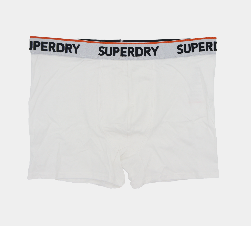 Superdry Coton Bio M3110082A JKV Triple Pack Boxers Noir/Gris/Optique S-XL