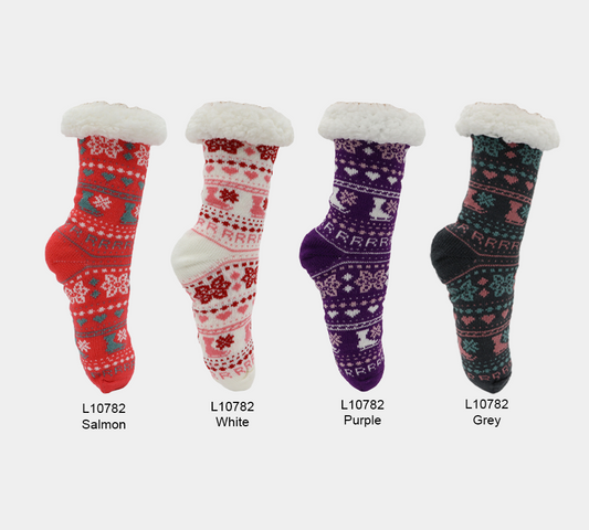 Womens Thermal Cosy Socks L10782 1 Pair