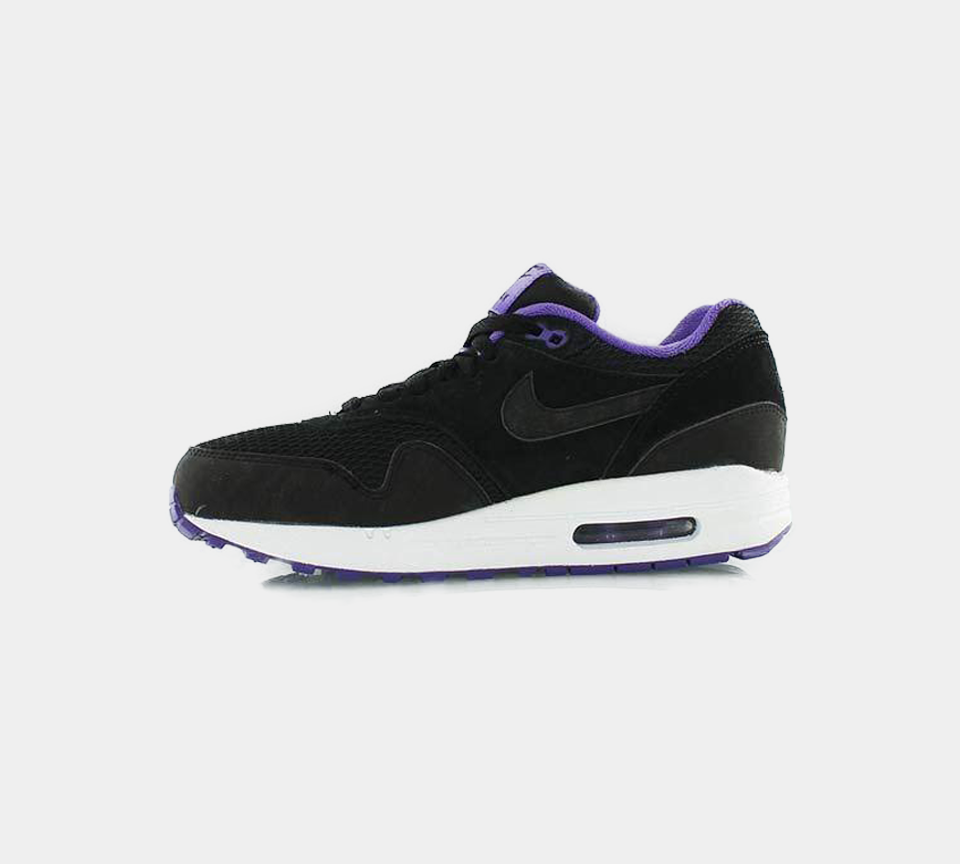 Nike WMNS Air Max 1 Essential Black/Purple Womens UK 3