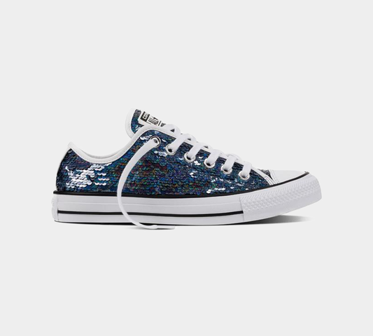 CONVERSE CTAS OX 553437C GUNMETAL/WHITE/BLACK WOUK