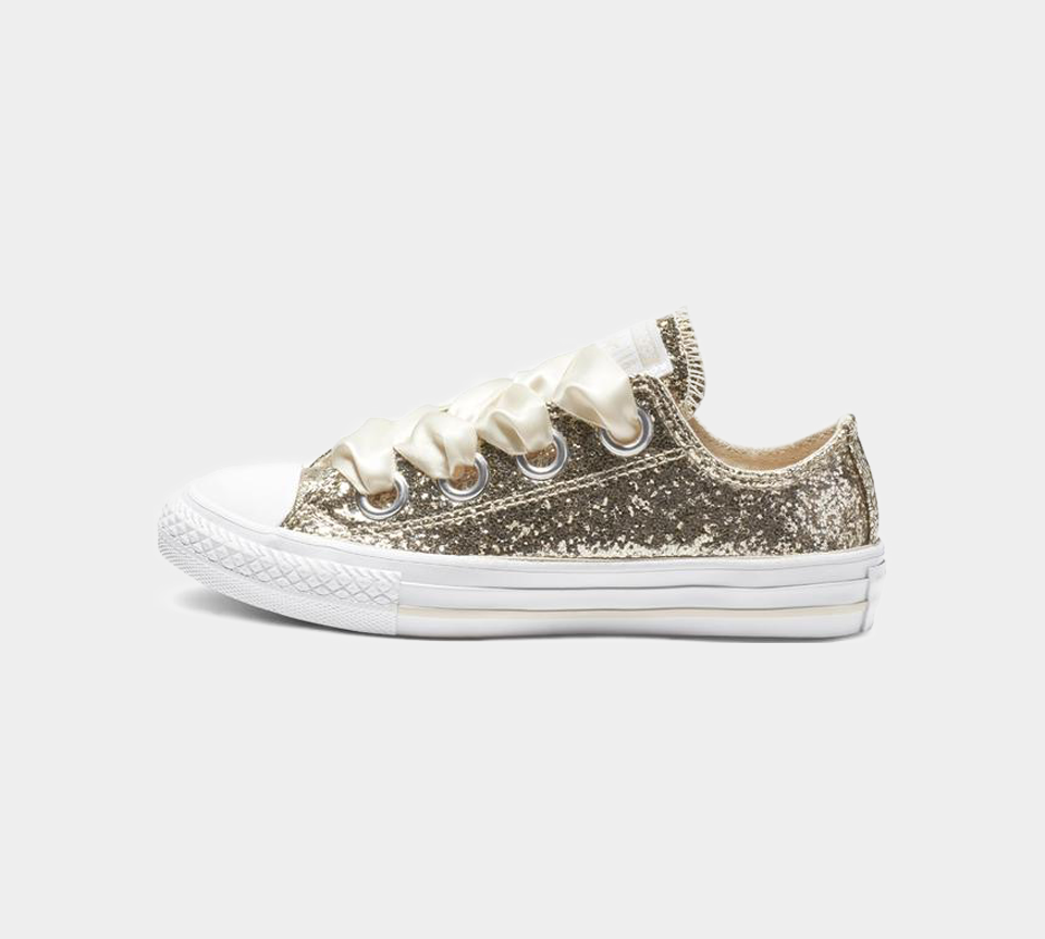 Converse CTAS Big Eyelets OX 662307C ELFENBEIN 