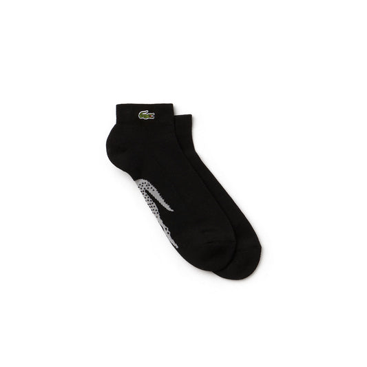 Lacoste (RA9770 00 SNP 4) Chaussettes de sport hautes qualités 100 % authentiques - Noir 
