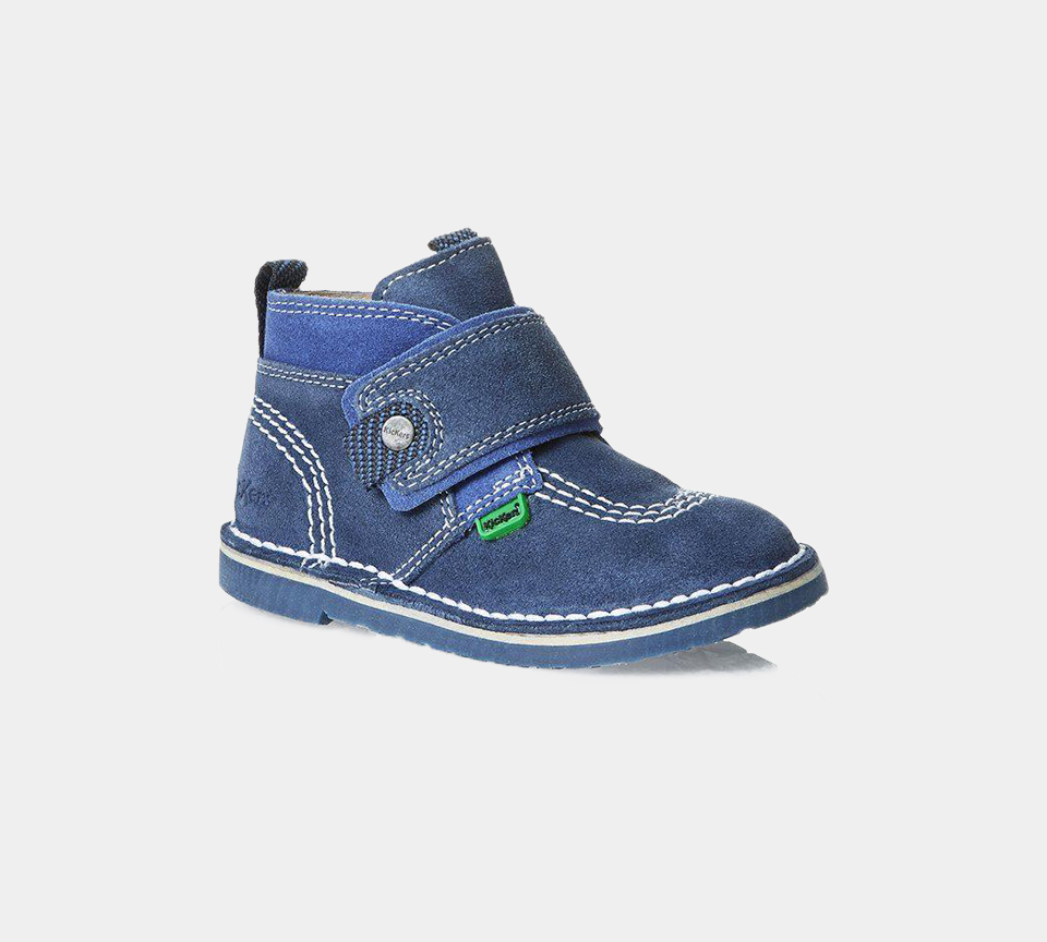 Kickers Adlar Strap Suede Infant 113255 DK BLUE/BLUE