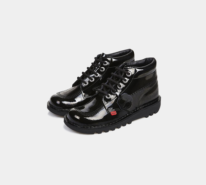 Kickers Kick Hi Noir Brevet UK