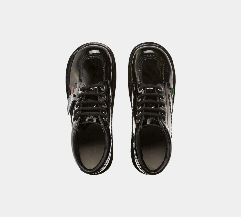 Kickers Kick Hi Noir Brevet UK