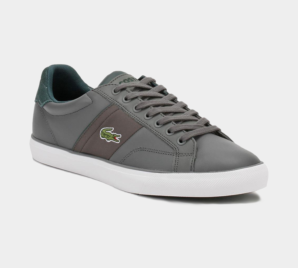 LACOSTE FAIRLEAD LEATHER TRAINER