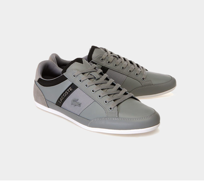 Lacoste Chaymon Tonal Nappa Leather & Suede Trainers