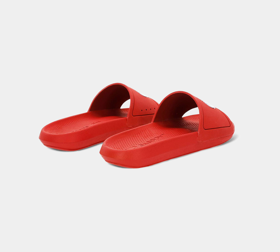 Lacoste Croco Slide 37CMA001817K Red UK