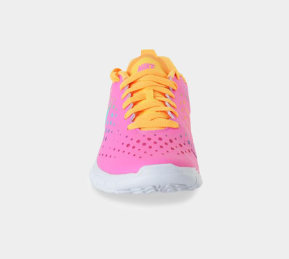 NIKE FREE EXPRESS (GS) ROSA/GELB/GRÜN 641866 600 