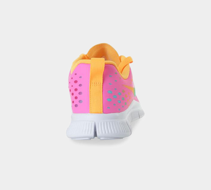 NIKE FREE EXPRESS (GS) ROSA/GELB/GRÜN 641866 600 