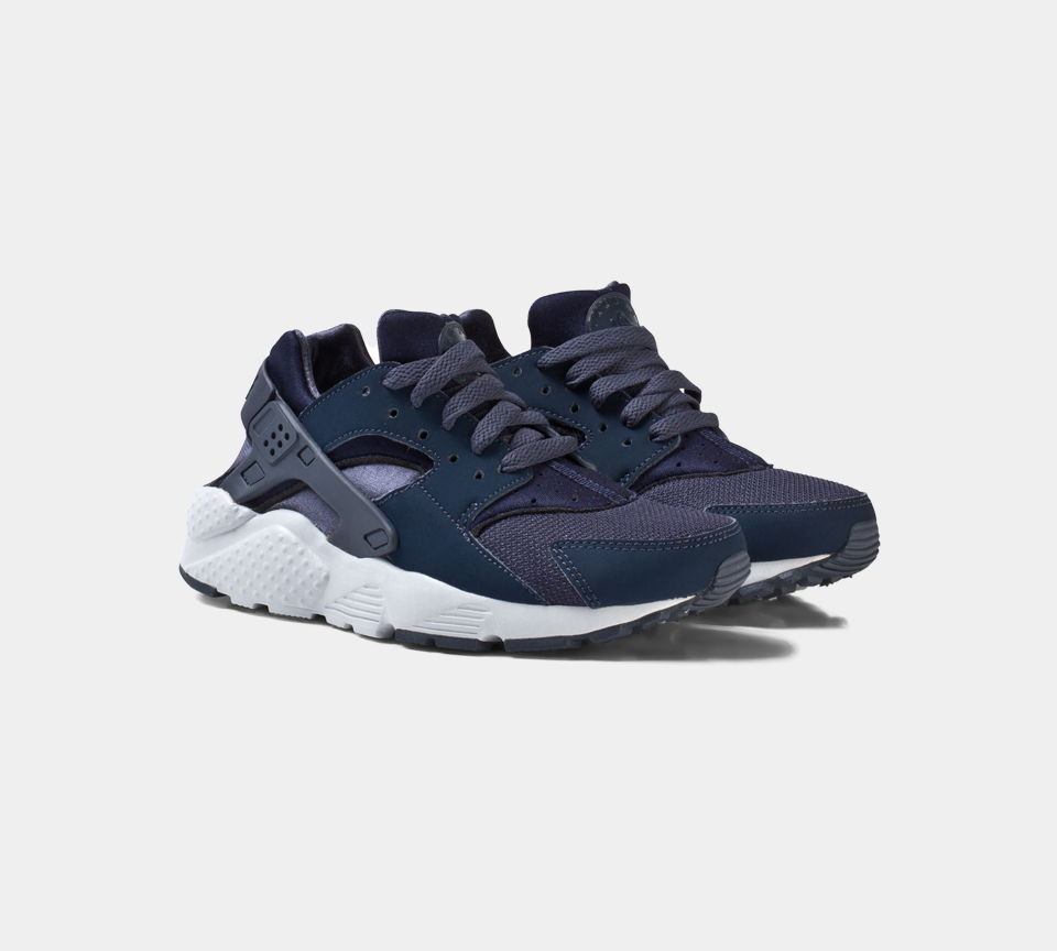NIKE HUARACHE RUN (GS) NAVY 654275 411 CHILDREN'S UK 3-6