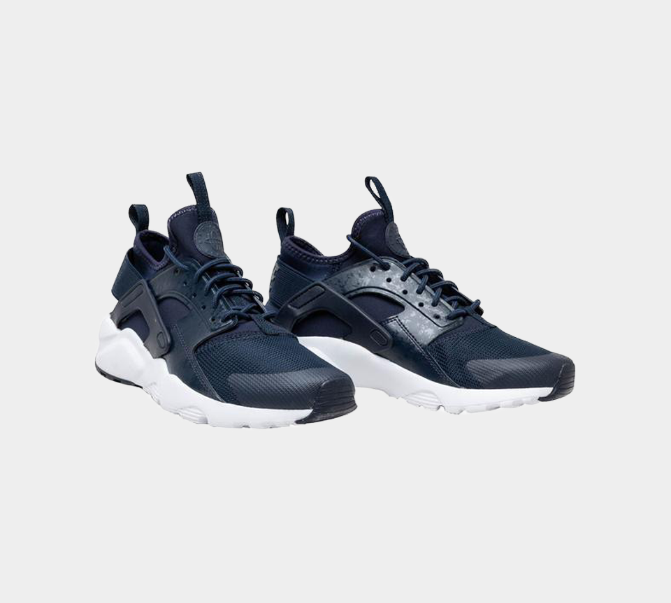 Nike Air Huarache Run Ultra 847569 412 Juniors Navy UK 3-6
