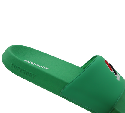 Superdry Core Pool MF310187A 92E Sliders Vert UK S-XL