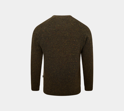 Barbour Netherton Rundhals-Strickpullover – Forrest