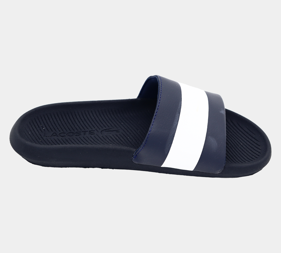 Lacoste Slide Croco 120 3 US CMA 7-39CMA0061092 MARINE / BLANC UK 6