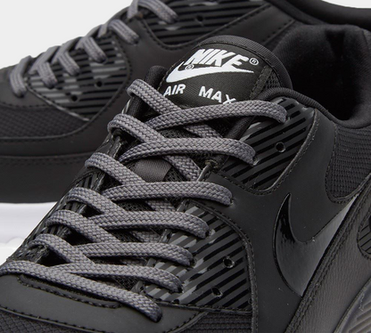 Nike Air Max 90 Ultra Essential 724981 007 Trainers Black/Dark Grey UK 4.5
