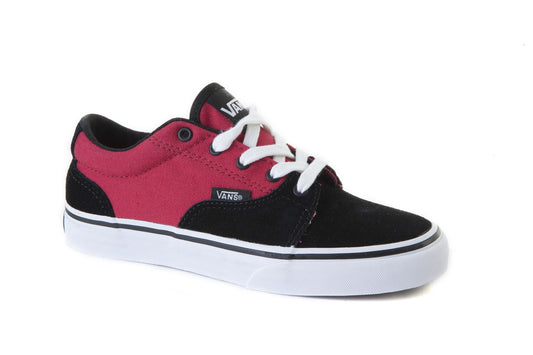 Vans Kress Black/Red Plimsolls VN-0 NLF458 Shoes UK 10-1
