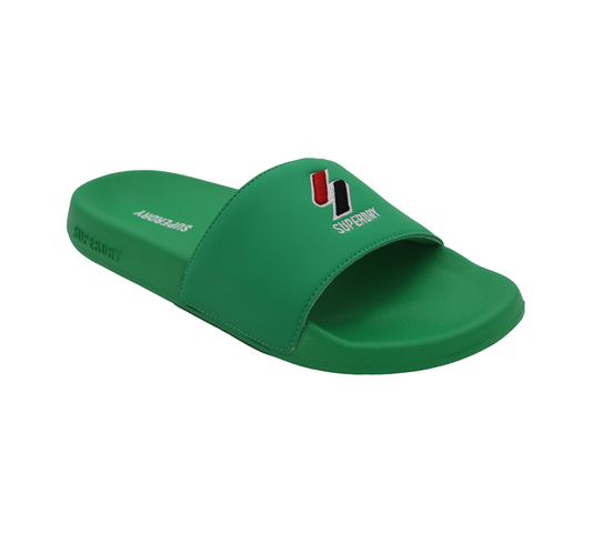 Superdry Core Pool MF310187A 92E Sliders Green UK S-XL