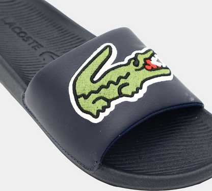 Lacoste CROCO SLIDE 120 2 CMA 7-39CMA00622S3 NVY/GRN UK 6-11